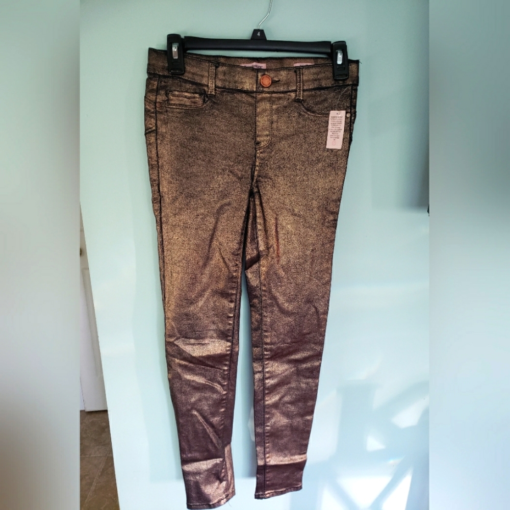 Juicy Couture | Women's | Metallic Shimmery Pull-on Jeggings